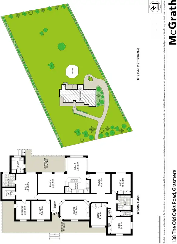 Floorplan of Homely house listing, 138 The Old Oaks Road, Grasmere NSW 2570
