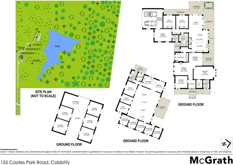 Floorplan of Homely house listing, 155 Coates Park Road, Cobbitty NSW 2570