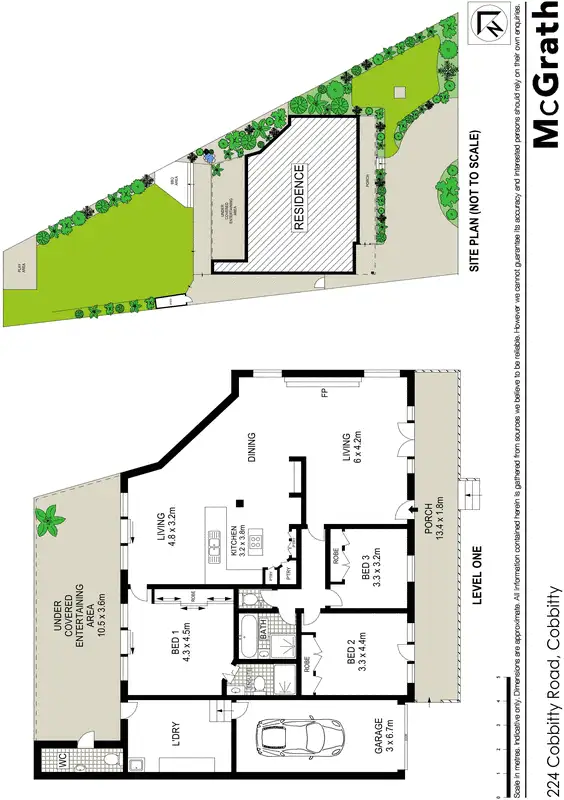 Floorplan of Homely house listing, 224 Cobbitty Road, Cobbitty NSW 2570