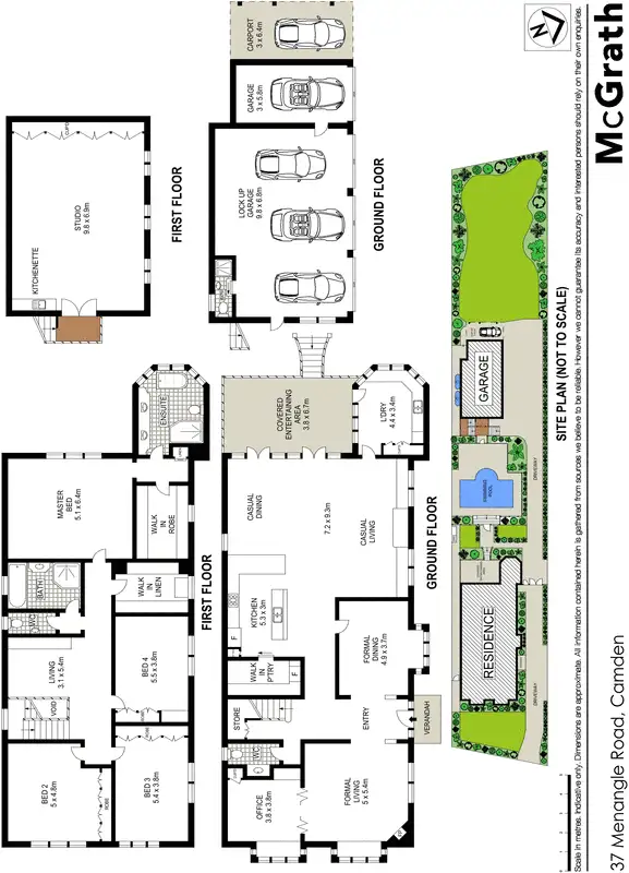 Floorplan of Homely house listing, 37 Menangle Road, Camden NSW 2570