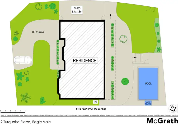 Floorplan of Homely house listing, 2 Turquoise Place, Eagle Vale NSW 2558