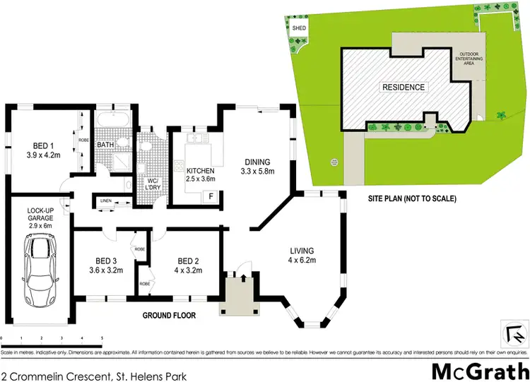 Floorplan of Homely house listing, 2 Crommelin Crescent, St Helens Park NSW 2560