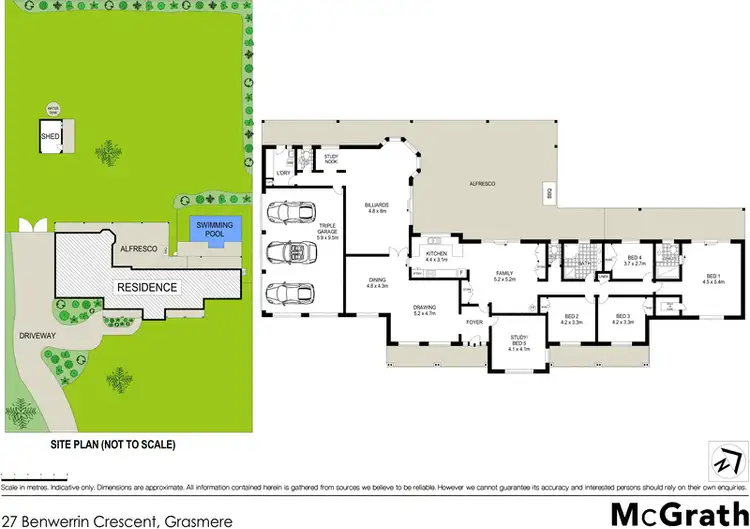 Floorplan of Homely house listing, 27 Benwerrin Crescent, Grasmere NSW 2570