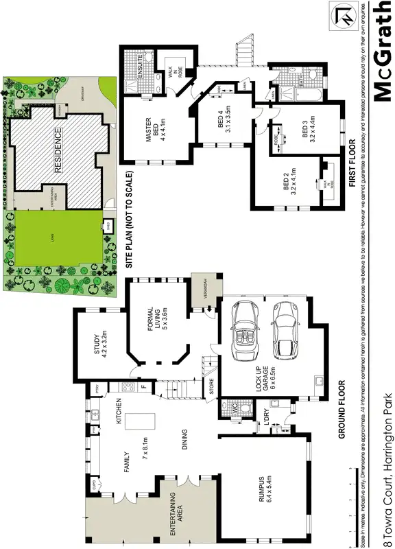 Floorplan of Homely house listing, 8 Towra Court, Harrington Park NSW 2567