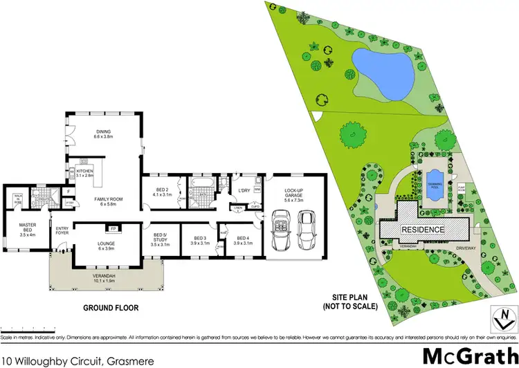 Floorplan of Homely house listing, 10 Willoughby Circuit, Grasmere NSW 2570