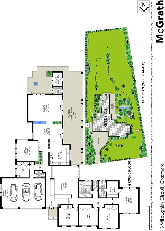 Floorplan of Homely house listing, 13 Willoughby Circuit, Grasmere NSW 2570