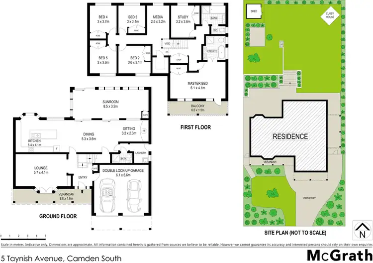 Floorplan of Homely house listing, 5 Taynish Avenue, Camden South NSW 2570