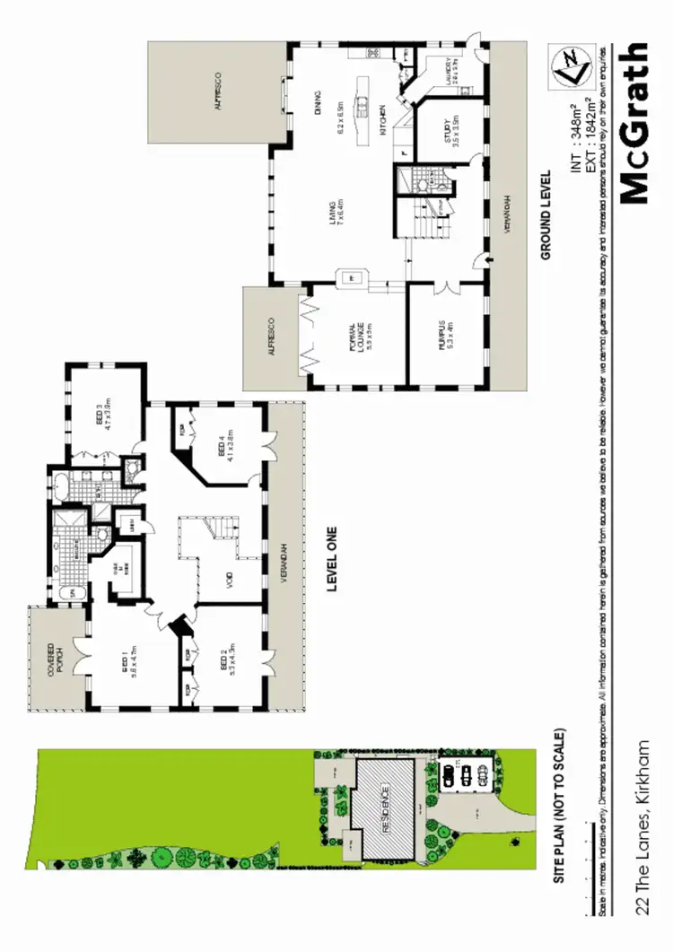 Floorplan of Homely house listing, 22 The Lanes, Kirkham NSW 2570