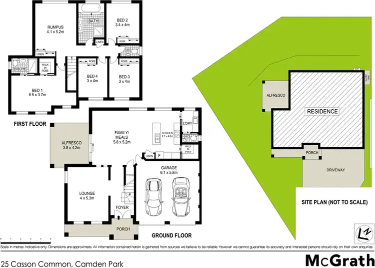 Floorplan of Homely house listing, 25 Casson Common, Camden Park NSW 2570