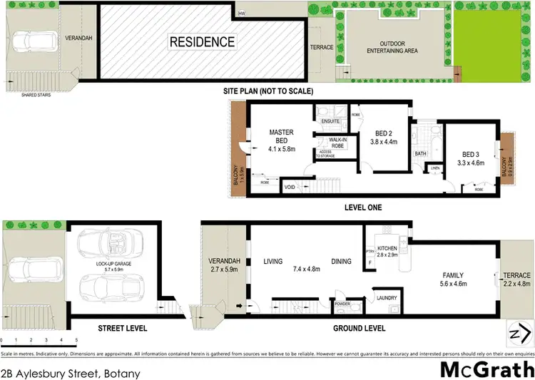 Floorplan of Homely house listing, 2B Aylesbury Street, Botany NSW 2019