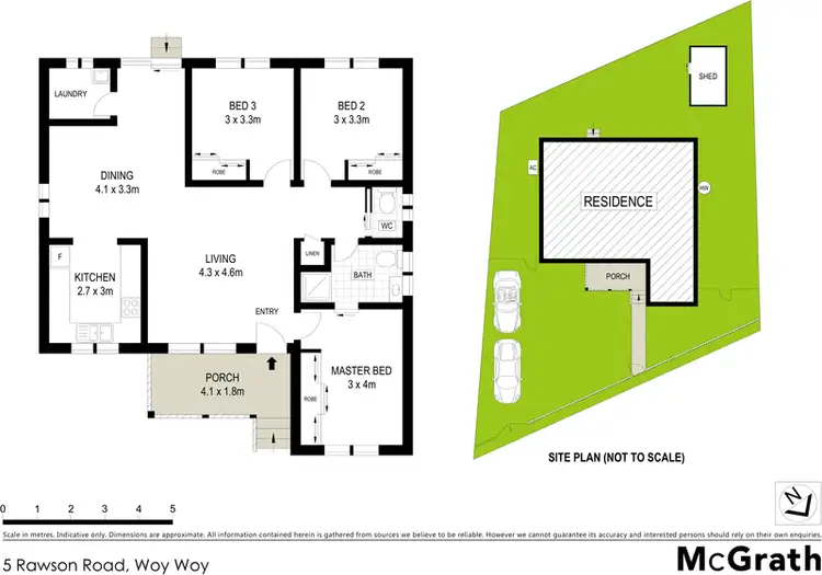 Floorplan of Homely house listing, 5 Rawson Road, Woy Woy NSW 2256