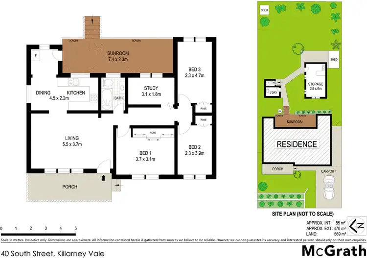 Floorplan of Homely house listing, 40 South Street, Killarney Vale NSW 2261