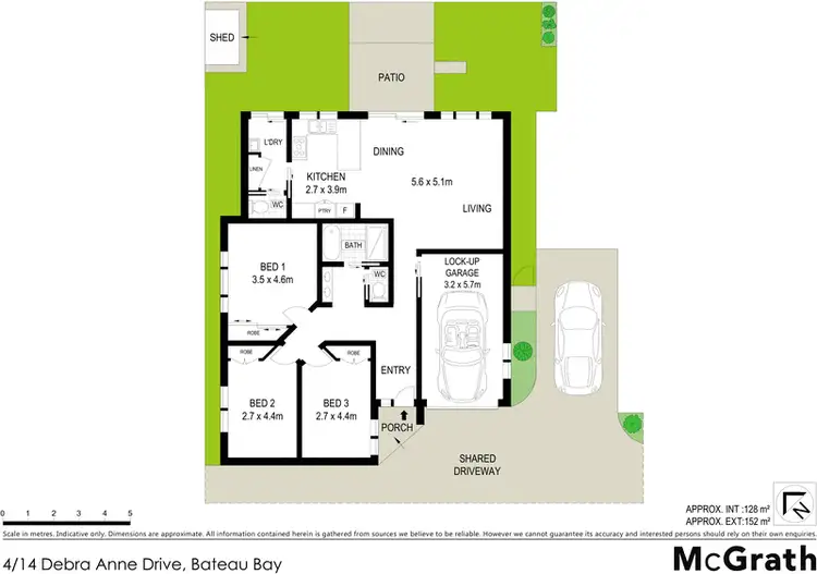 Floorplan of Homely villa listing, 4/14 Debra Anne Drive, Bateau Bay NSW 2261