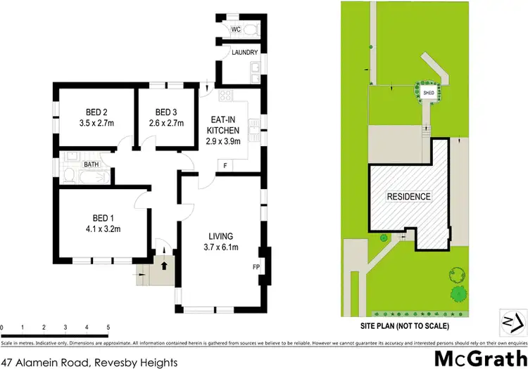Floorplan of Homely house listing, 47 Alamein Road, Revesby Heights NSW 2212