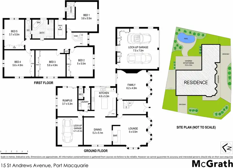 Floorplan of Homely house listing, 15 St Andrews Avenue, Port Macquarie NSW 2444