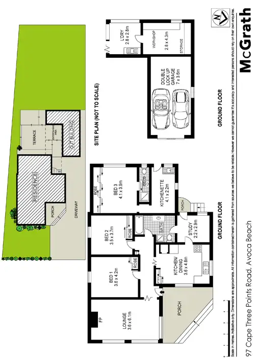 Floorplan of Homely house listing, 97 Cape Three Points Road, Avoca Beach NSW 2251