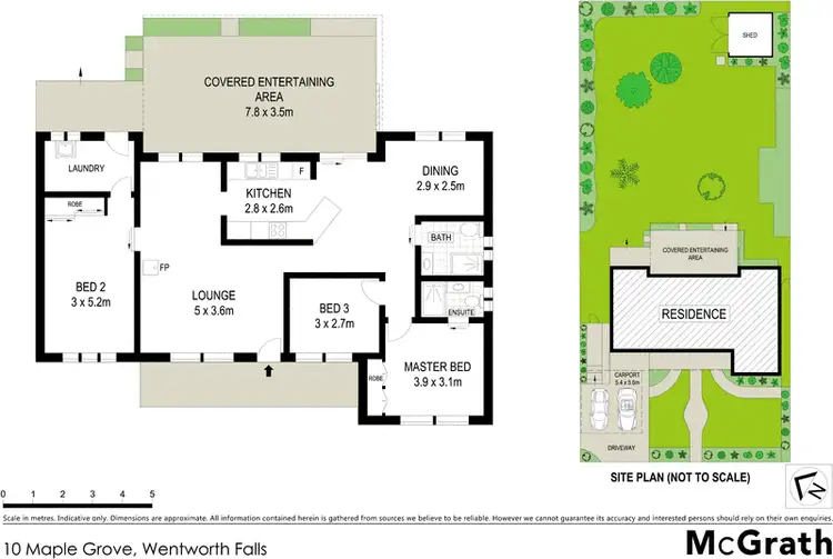 Floorplan of Homely house listing, 10 Maple Grove, Wentworth Falls NSW 2782