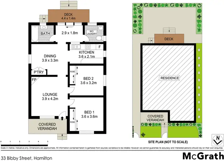 Floorplan of Homely house listing, 33 Bibby Street, Hamilton NSW 2303