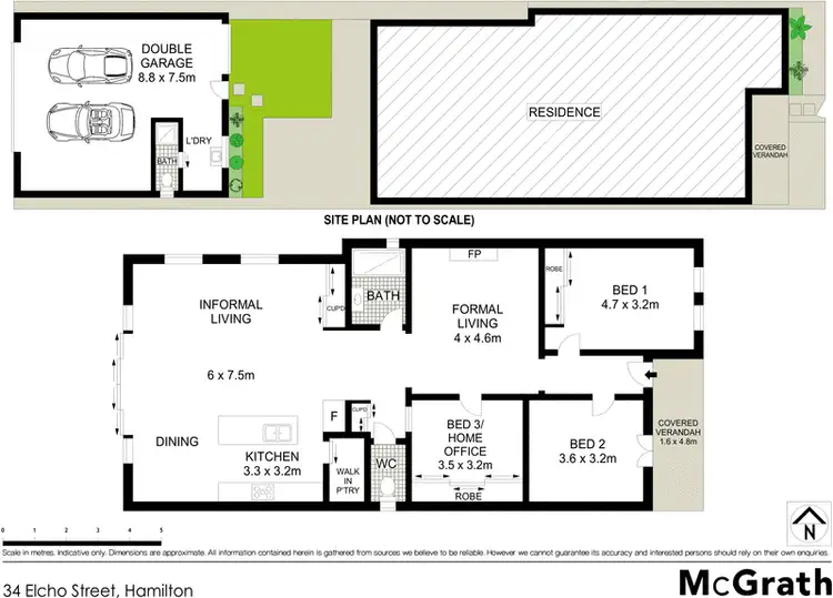 Floorplan of Homely house listing, 34 Elcho Street, Hamilton NSW 2303