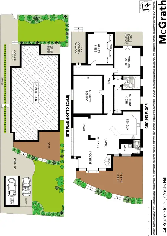 Floorplan of Homely house listing, 144 Bruce Street, Cooks Hill NSW 2300