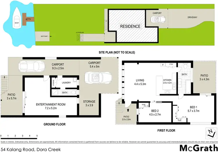 Floorplan of Homely house listing, 54 Kalang Road, Dora Creek NSW 2264