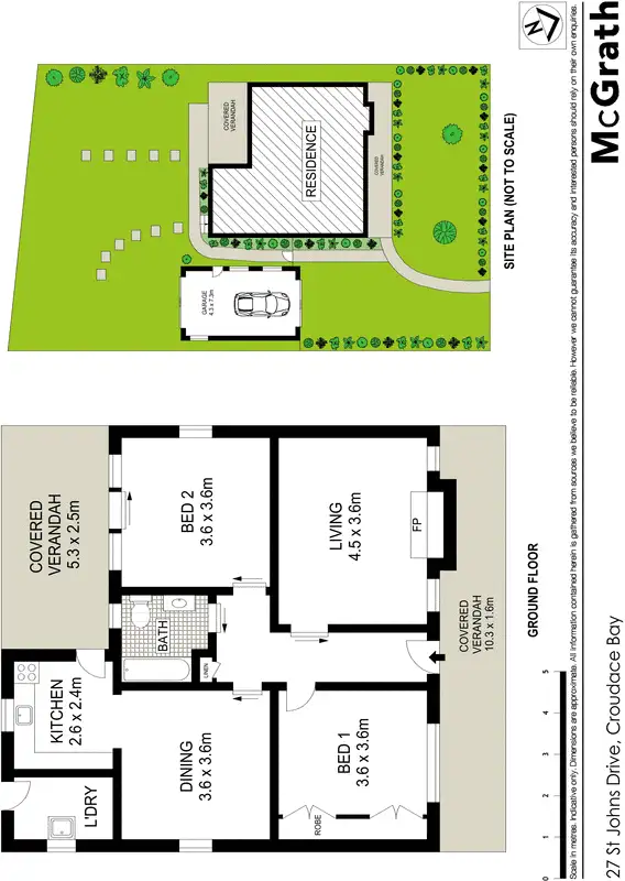 Floorplan of Homely house listing, 27 St Johns Drive, Croudace Bay NSW 2280