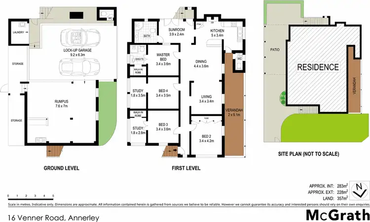 Floorplan of Homely townhouse listing, 3/16 Venner Road, Annerley QLD 4103