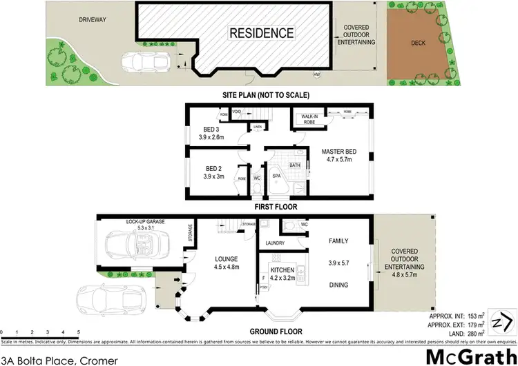 Floorplan of Homely townhouse listing, 3a Bolta Place, Cromer NSW 2099