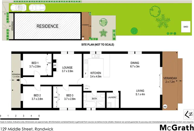 Floorplan of Homely house listing, 129 Middle Street, Randwick NSW 2031