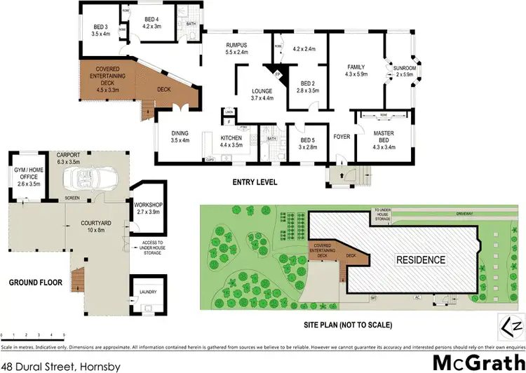 Floorplan of Homely house listing, 48 Dural Street, Hornsby NSW 2077