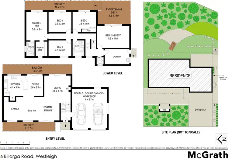 Floorplan of Homely house listing, 6 Billarga Road, Westleigh NSW 2120