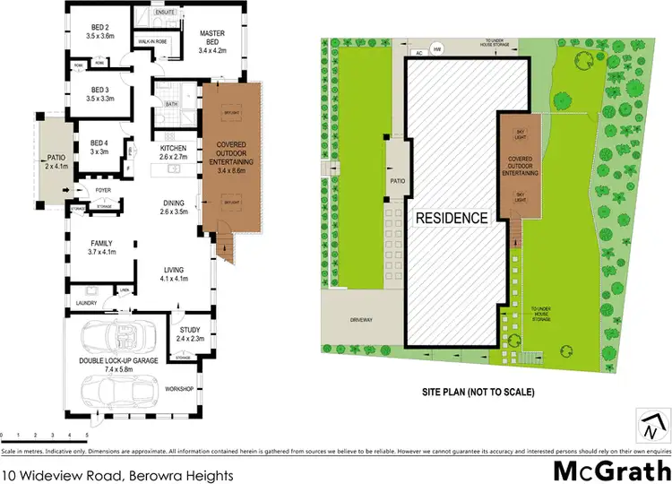 Floorplan of Homely house listing, 10 Wideview Road, Berowra Heights NSW 2082