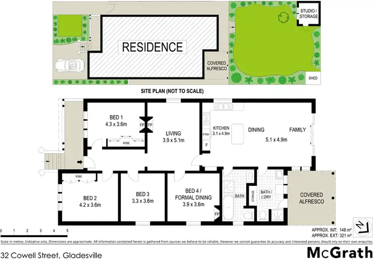 Floorplan of Homely house listing, 32 Cowell Street, Gladesville NSW 2111