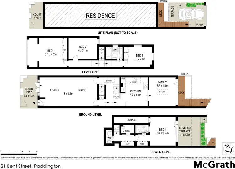 Floorplan of Homely house listing, 21 Bent Street, Paddington NSW 2021
