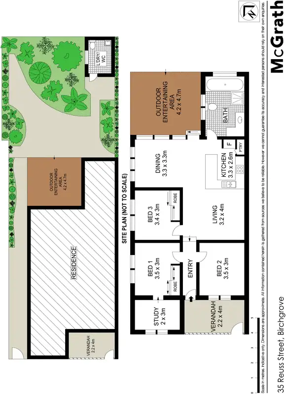 Floorplan of Homely house listing, 35 Reuss Street, Birchgrove NSW 2041