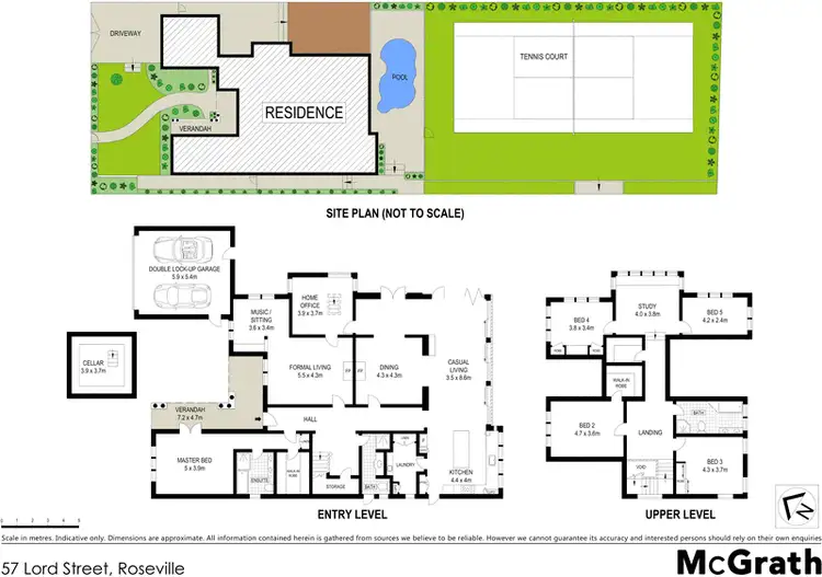 Floorplan of Homely house listing, 57 Lord Street, Roseville NSW 2069