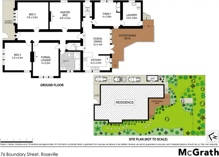 Floorplan of Homely house listing, 76 Boundary Street, Roseville NSW 2069