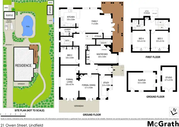Floorplan of Homely house listing, 21 Owen Street, Lindfield NSW 2070