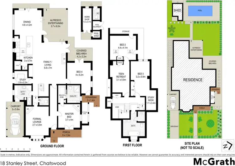 Floorplan of Homely house listing, 18 Stanley Street, Chatswood NSW 2067