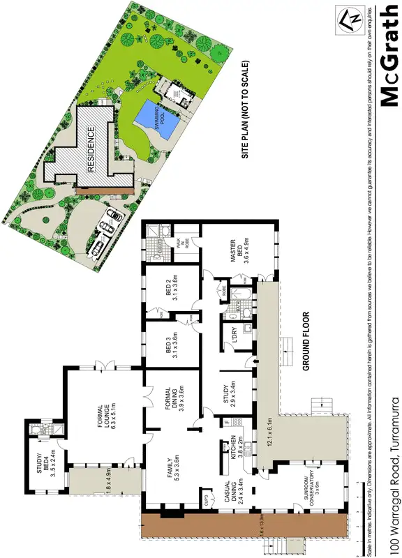 Floorplan of Homely house listing, 100 Warragal Road, Turramurra NSW 2074