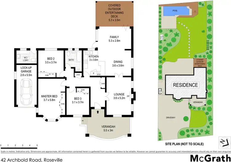 Floorplan of Homely house listing, 42 Archbold Road, Roseville NSW 2069