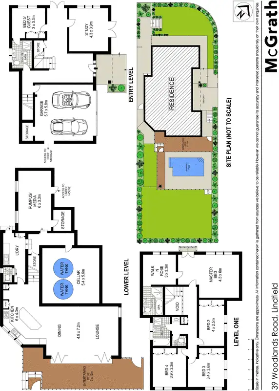 Floorplan of Homely house listing, 39 Woodlands Road, Lindfield NSW 2070