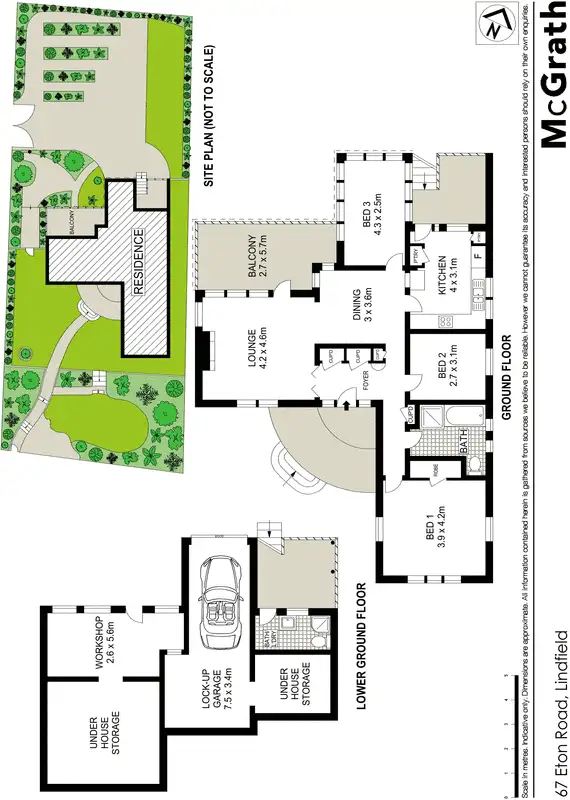 Floorplan of Homely house listing, 67 Eton Road, Lindfield NSW 2070