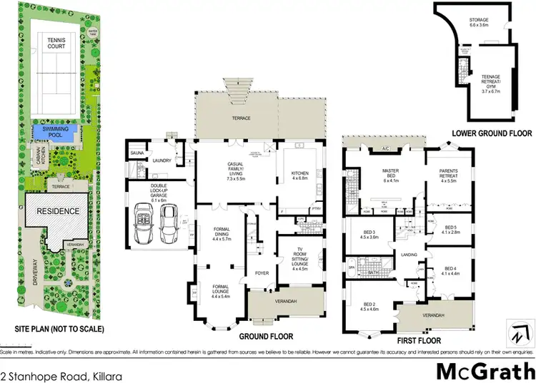 Floorplan of Homely house listing, 2 Stanhope Road, Killara NSW 2071