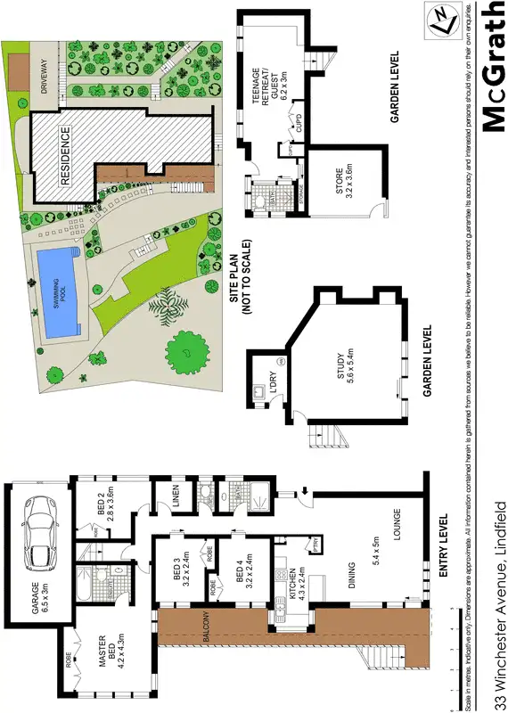 Floorplan of Homely house listing, 33 Winchester Avenue, Lindfield NSW 2070