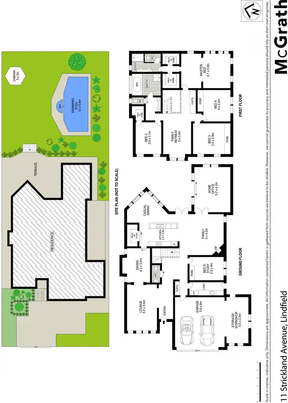 Floorplan of Homely house listing, 11 Strickland Avenue, Lindfield NSW 2070