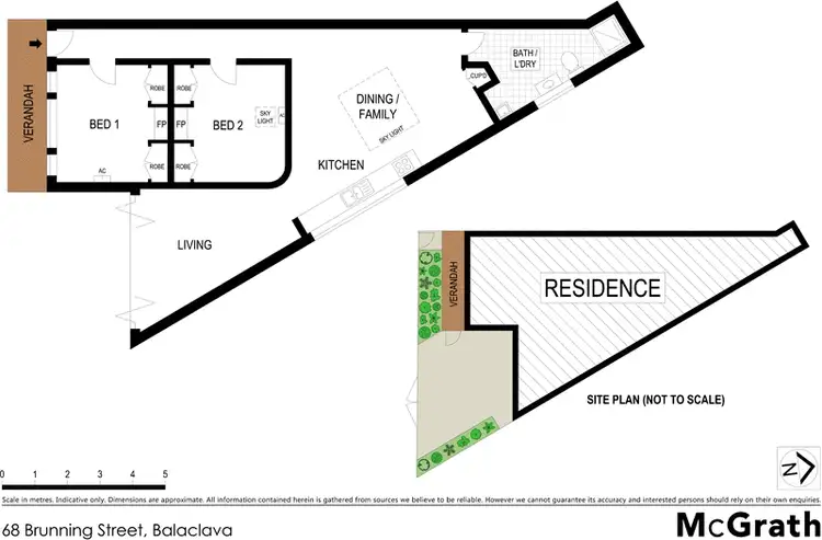 Floorplan of Homely house listing, 68 Brunning Street, Balaclava VIC 3183