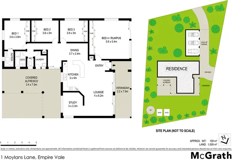 Floorplan of Homely house listing, 1 Moylans Lane, Empire Vale NSW 2478