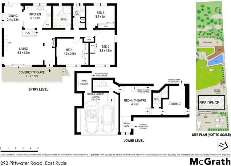 Floorplan of Homely house listing, 292 Pittwater Road, East Ryde NSW 2113