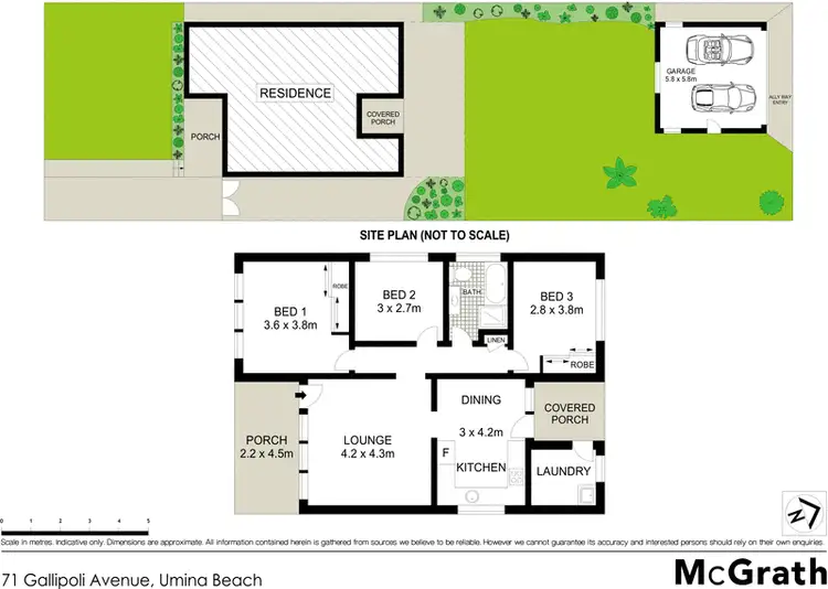 Floorplan of Homely house listing, 71 Gallipoli Avenue, Umina Beach NSW 2257